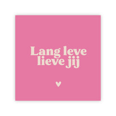 Forex tegeltje | Lang leve lieve jij
