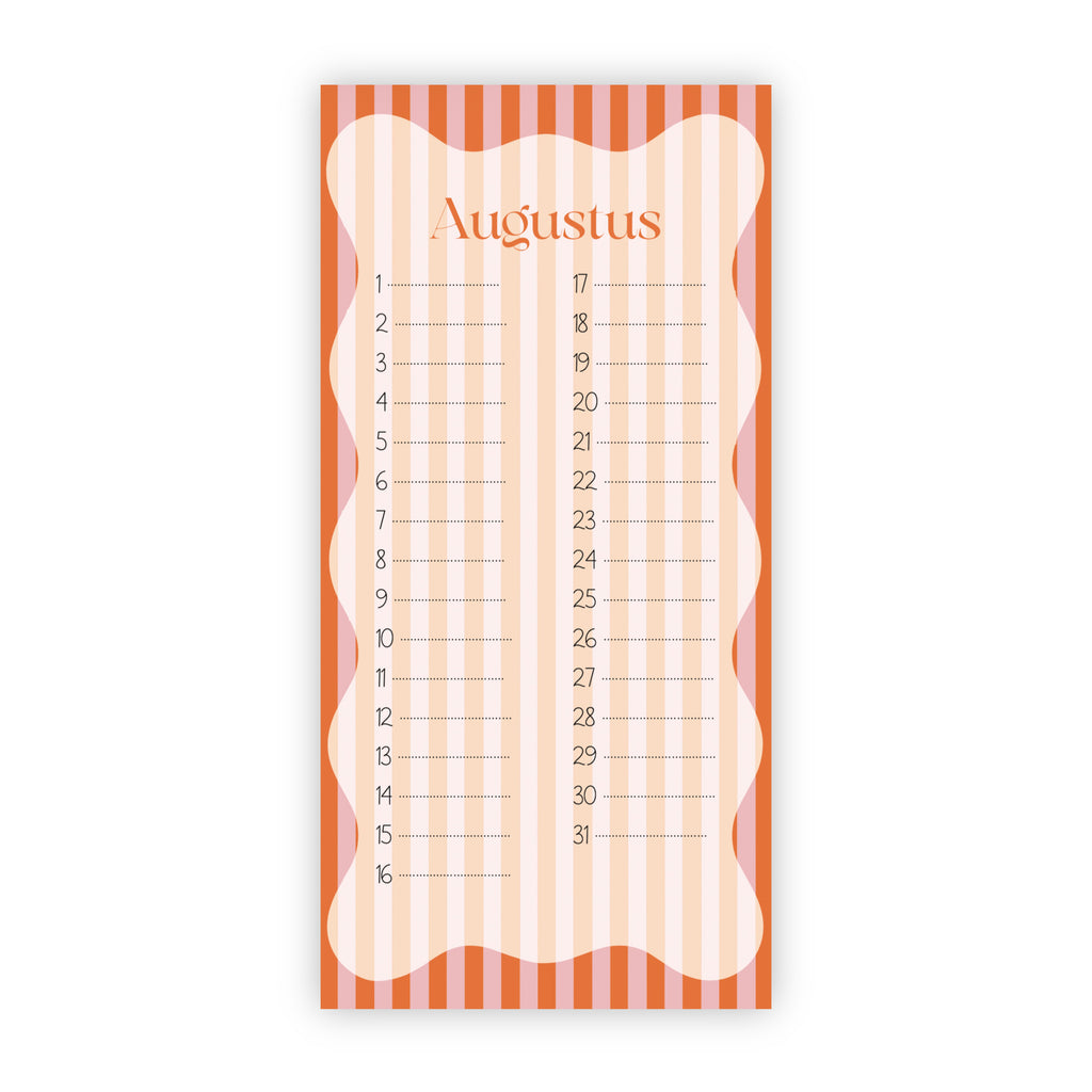 Verjaardagskalender | Taart, slingers en een lach
