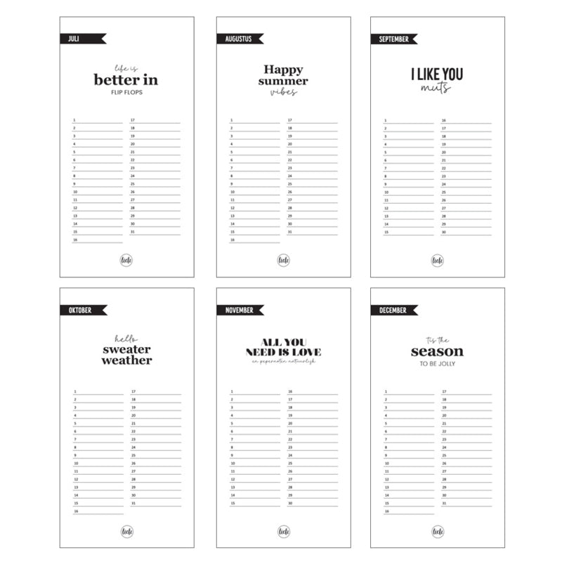 Verjaardagskalender | Proosten & toosten