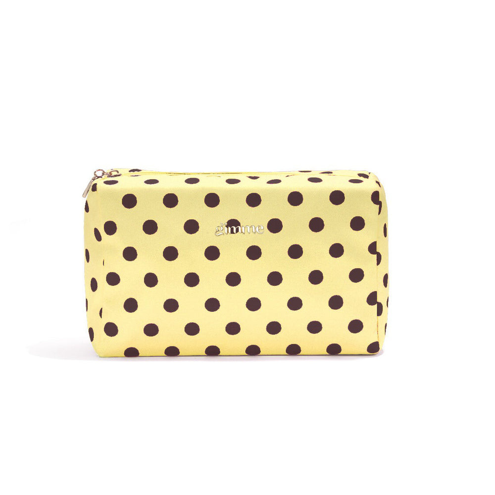 Toilettas | Polkadots geel