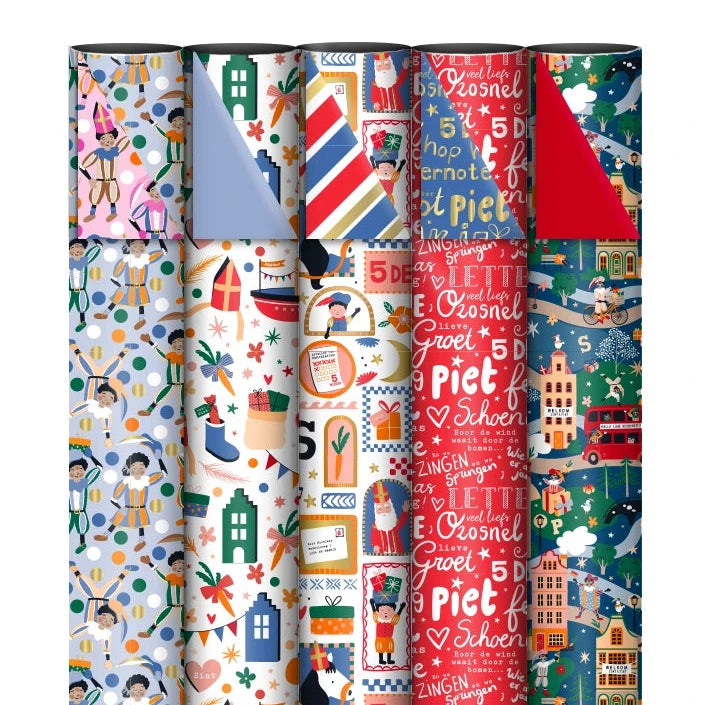 Cadeaupapier | Set van 5