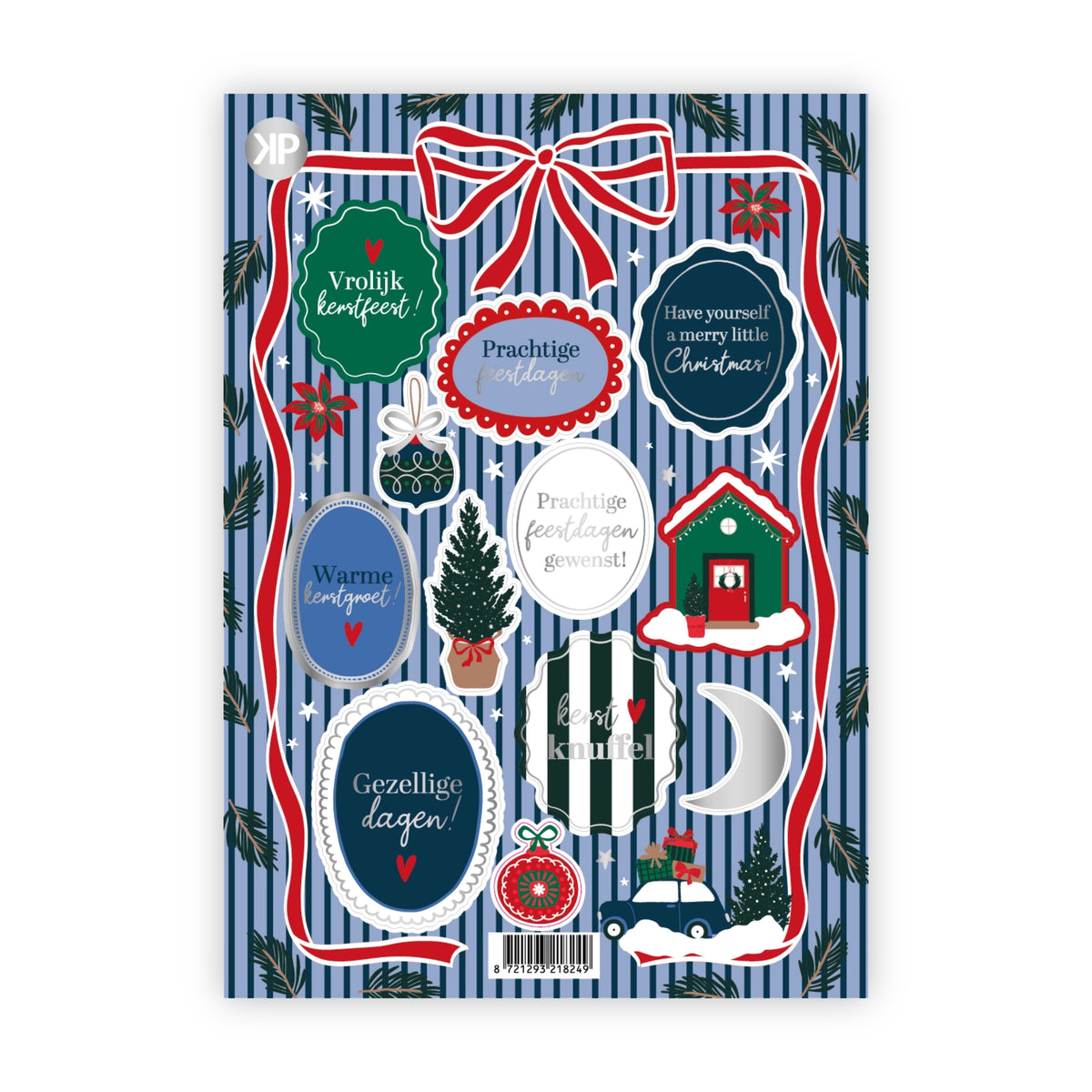 Stickervel | Kerst