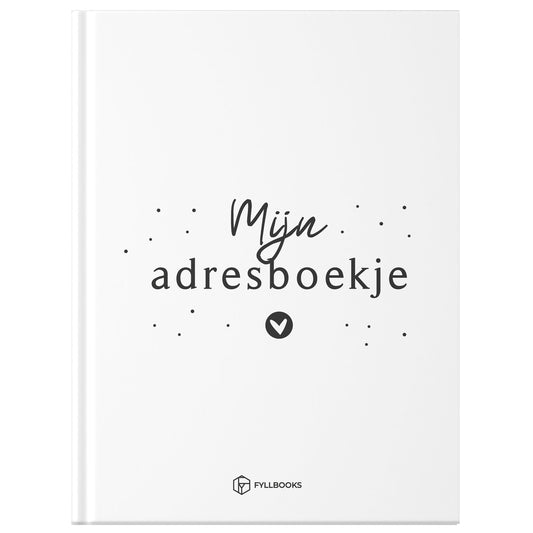 Invulboek | Mijn adresboekje