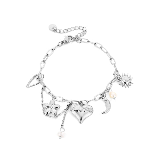 Armband | Mia zilver