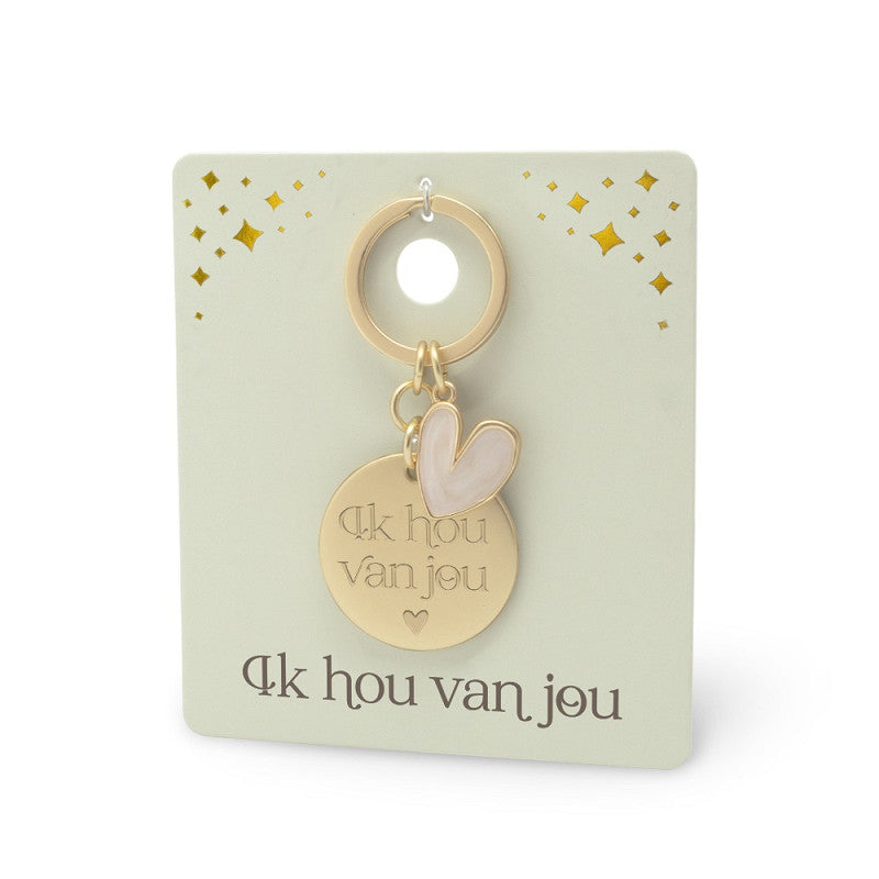 Sleutelhanger | Ik hou van jou