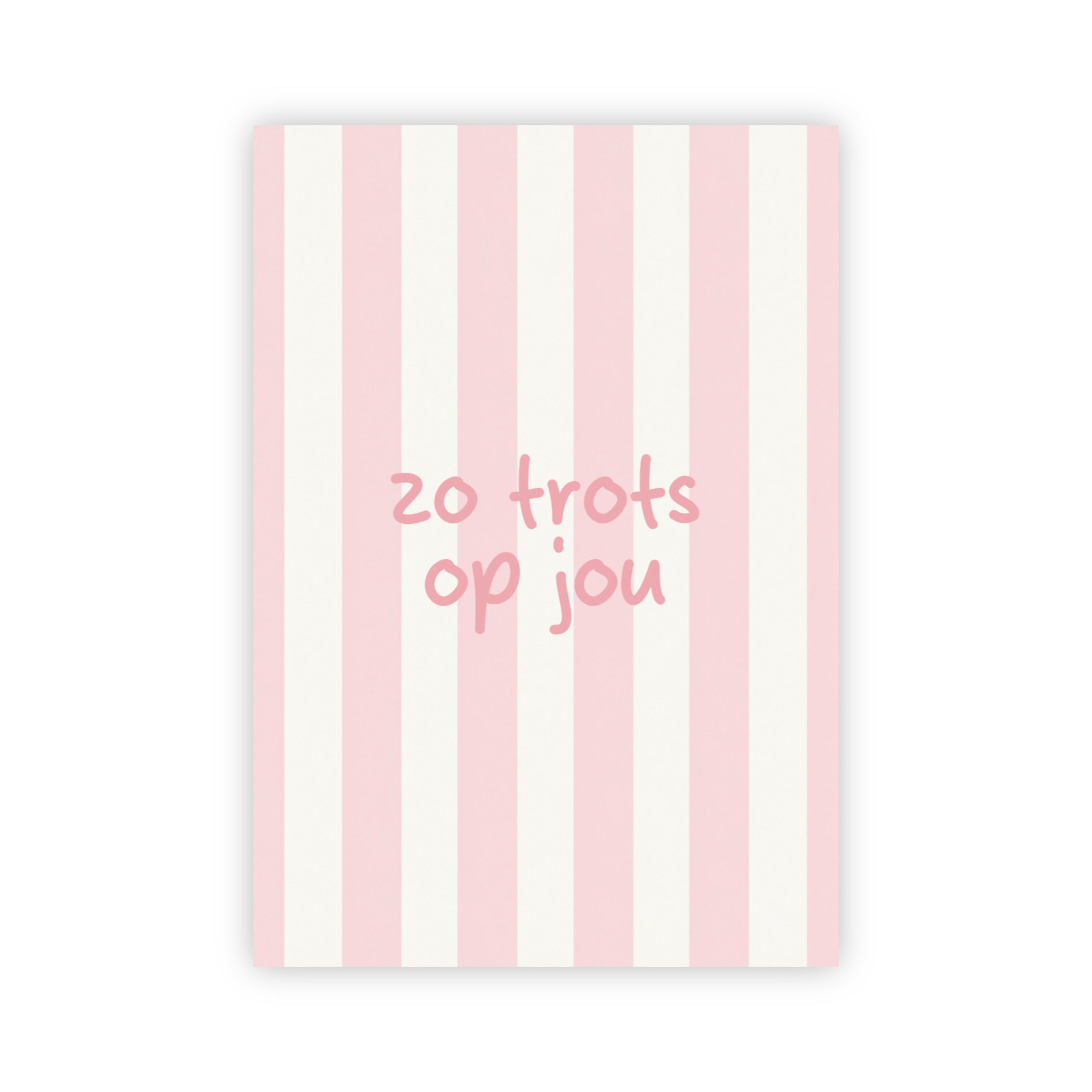 Wenskaart | Zo trots op jou