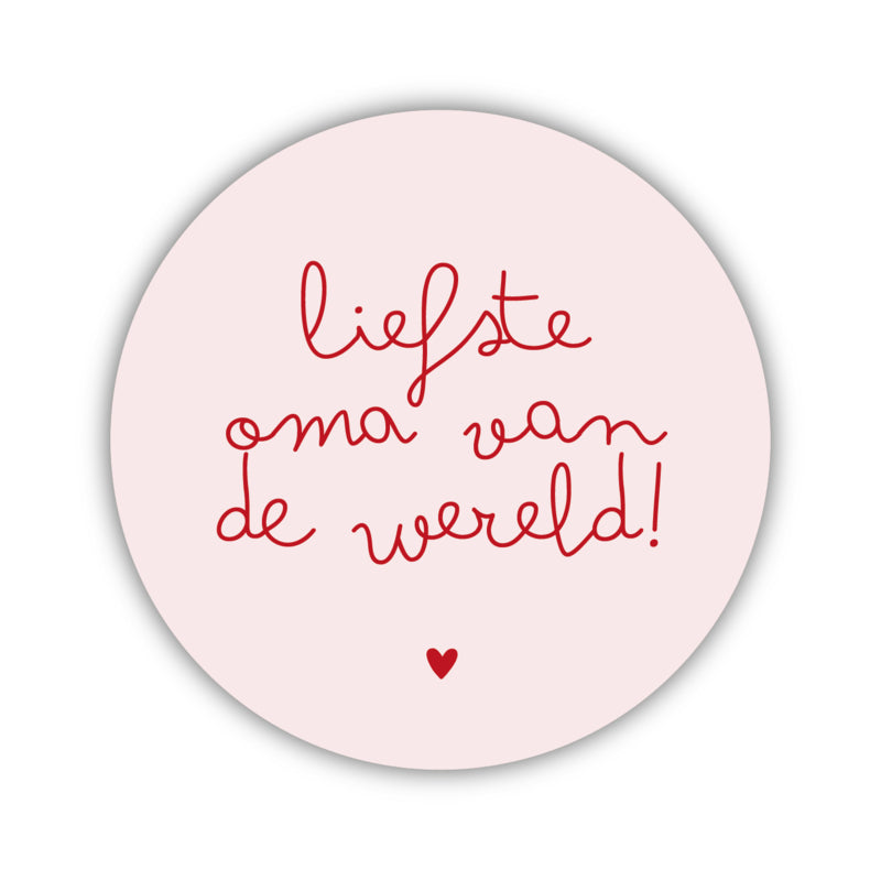 Onderzetter | Liefste oma