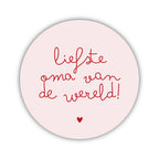 Onderzetter | Liefste oma
