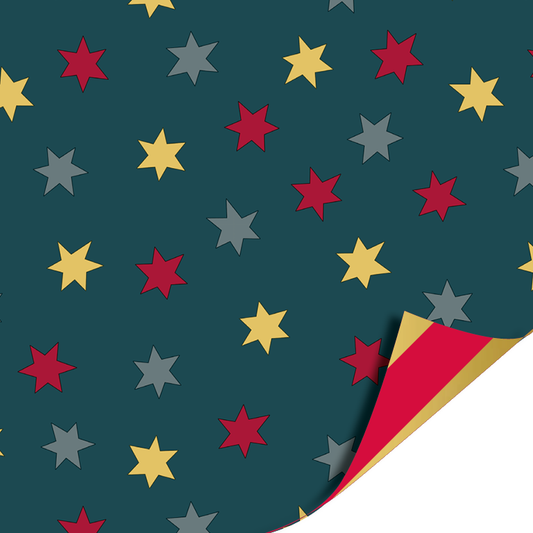 Cadeaupapier | Christmas stars