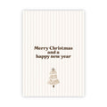 Dubbele kerstkaart | Merry Christmas and a happy new year