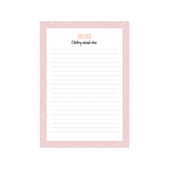 Notitieblok | Minimal dots pink