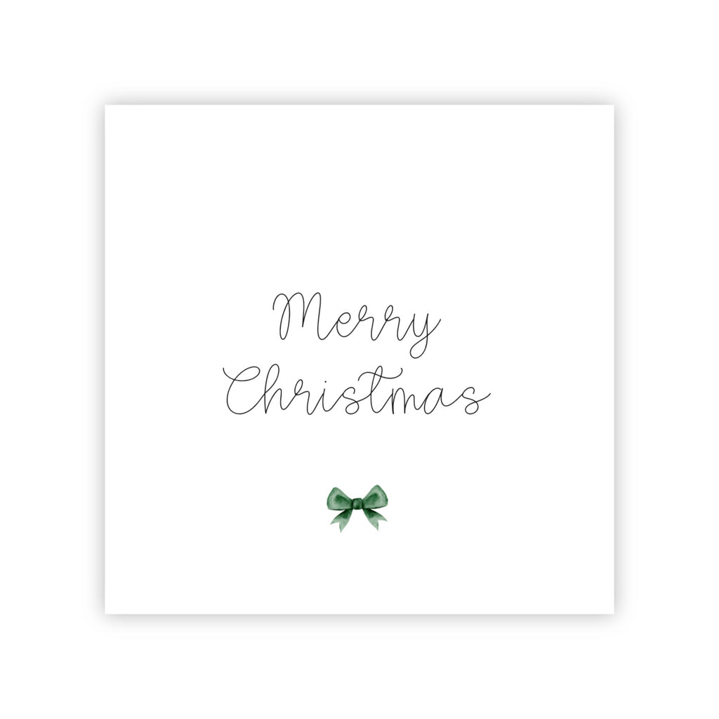 Dubbele kerstkaart | Merry Christmas