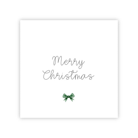 Dubbele kerstkaart | Merry Christmas