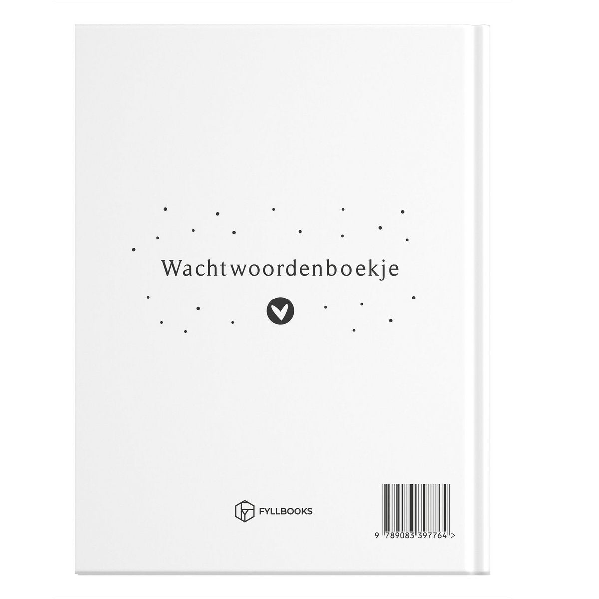 Invulboek | Mijn wachtwoorden boekje