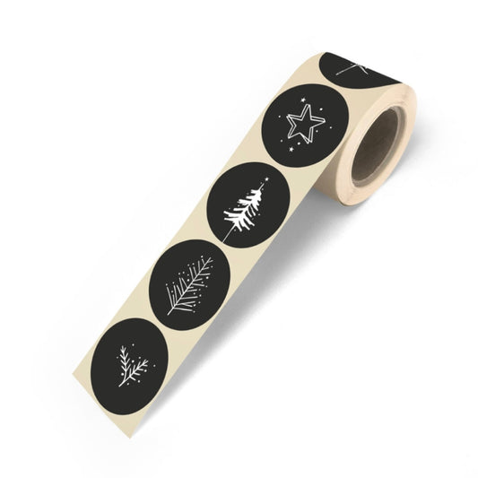 Cadeaustickers | Christmas 10 stuks