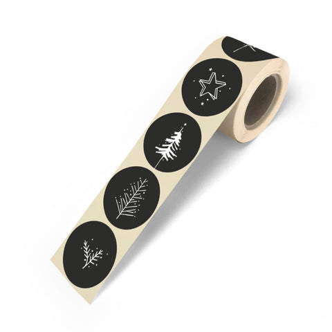 Cadeaustickers | Christmas 10 stuks