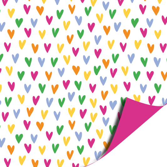 Cadeaupapier | Hartjes