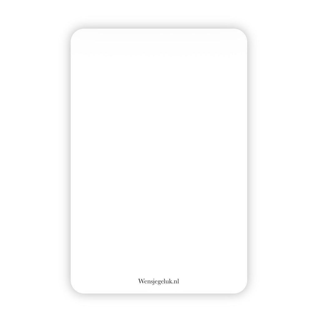 Wenskaarten | Set van 20 met goudfolie