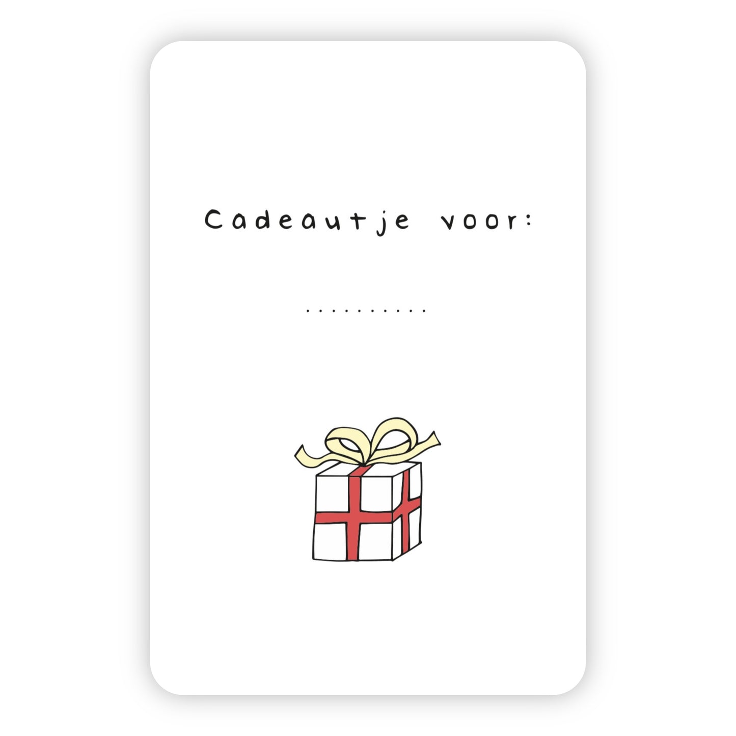 Minikaartjes sinterklaas | Set van 5
