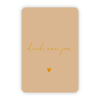 Wenskaarten | Set van 20 met goudfolie