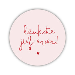 Onderzetter | Leukste juf ever