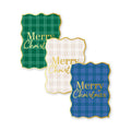 Cadeaustickers | Merry Christmas 10 stuks goudfolie