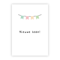 Wenskaart | Nieuwe baan!