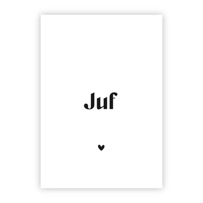 Wenskaart | Juf
