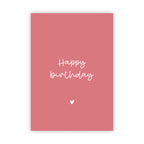 Dubbele kaarten | Set van 10 verjaardagskaarten