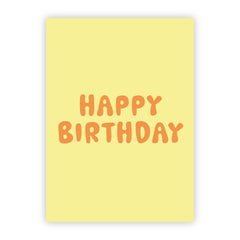 Wenskaart | Happy birthday