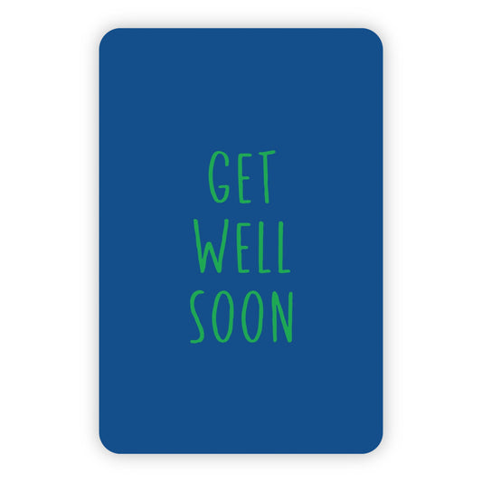 Wenskaart | Get well soon