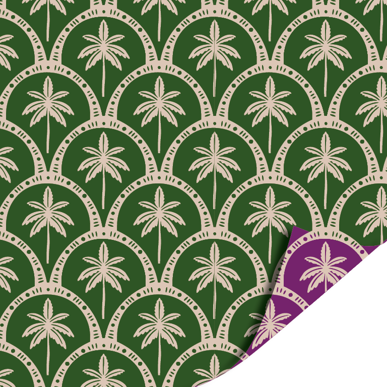 Cadeaupapier | Palmbomen