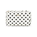 Toilettas | Polkadots zwart/ wit