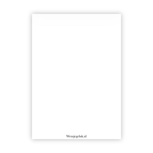 Wenskaart | Blanco taart