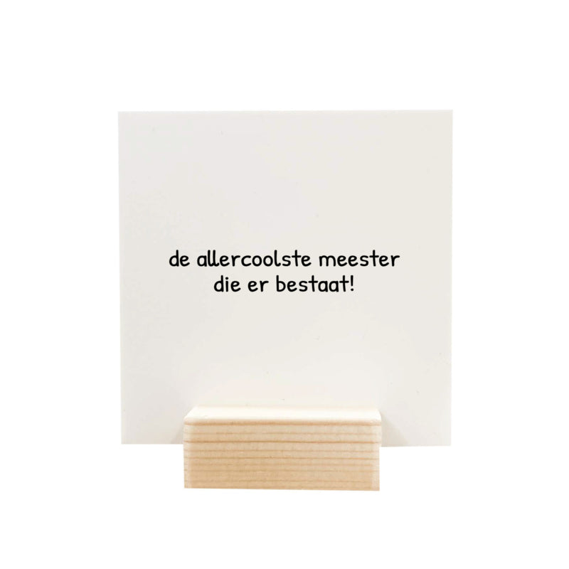 Forex tegeltje | Meester