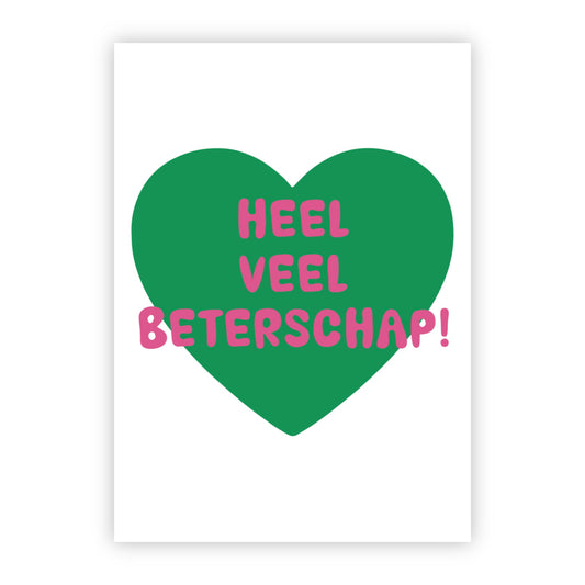 Wenskaart | Heel veel beterschap