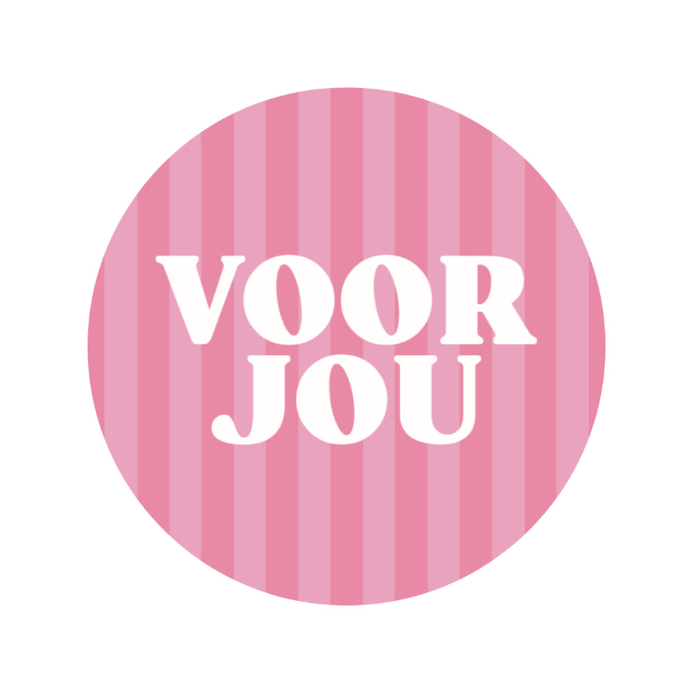 Cadeaustickers | Voor jou 10 stuks