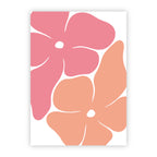 Wenskaart | Blanco bloemen