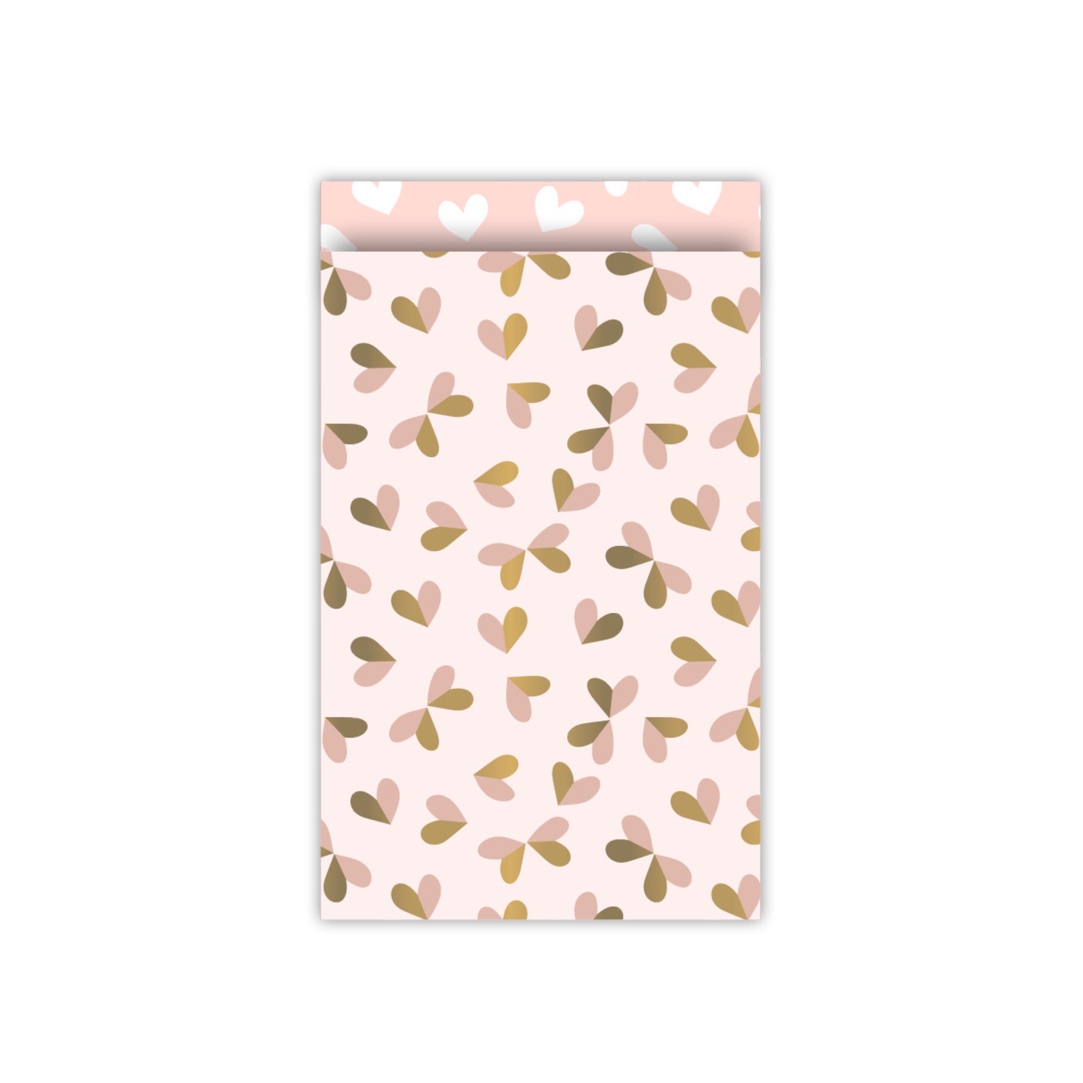 Cadeauzakjes | Hartjes 5 stuks