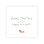 Dubbele kerstkaart | Merry Christmas and a happy new year