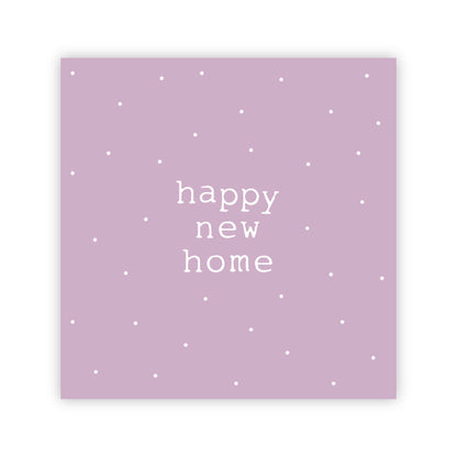 Dubbele wenskaart | Happy new home