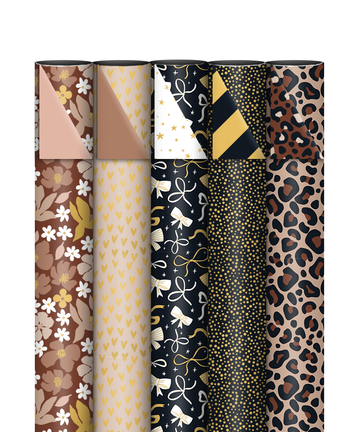 Cadeaupapier | Set van 5