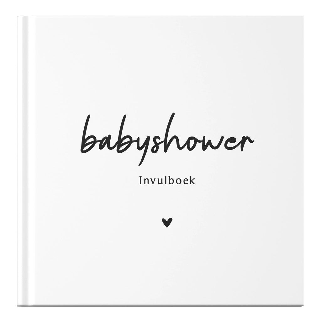 Invulboek | Babyshower