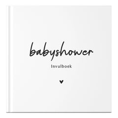 Invulboek | Babyshower
