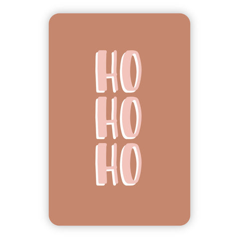 Kerstkaart | HO HO HO