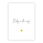 Wenskaart | Baby on the way!