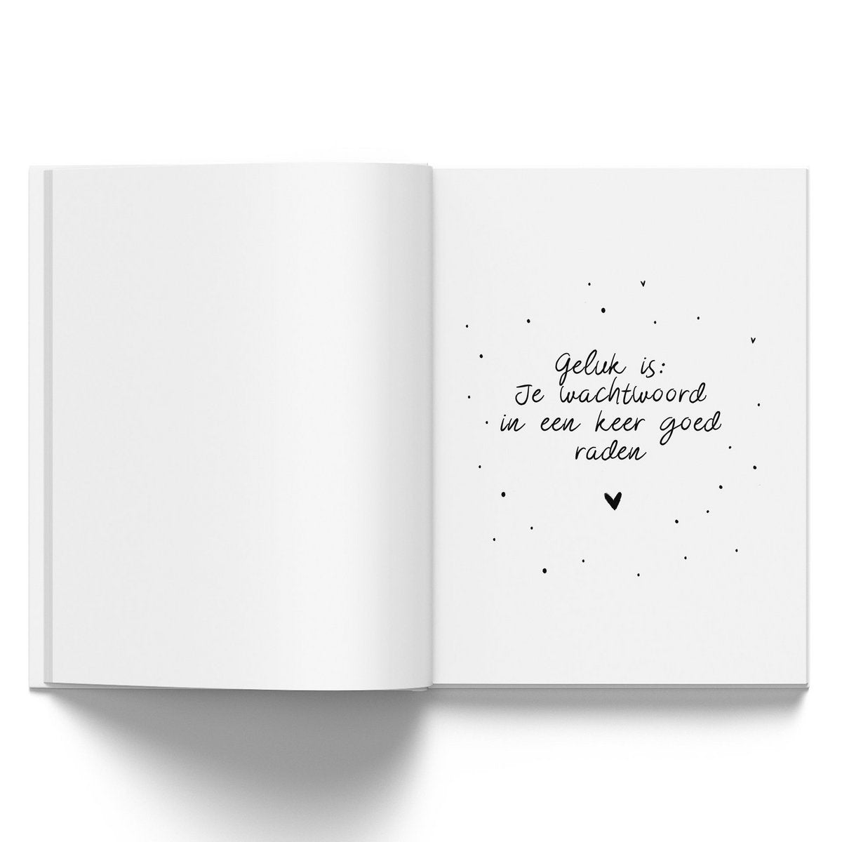 Invulboek | Mijn wachtwoorden boekje