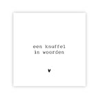 Forex tegeltje | Een knuffel in woorden