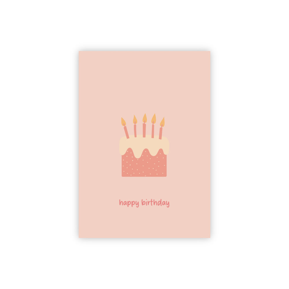 Minikaart | Happy birthday