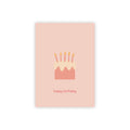 Minikaart | Happy birthday